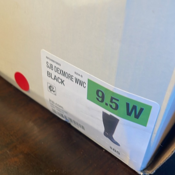 St John’s Bay Black Dexmore Boots 9.5 wide New - Picture 6 of 6